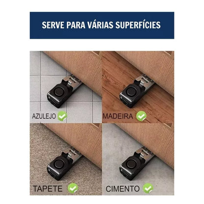 Alarme de Alta Potência e Trava de Portas e Janelas